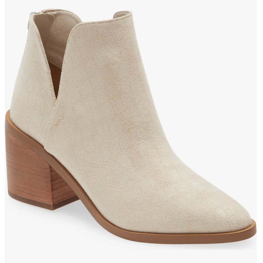 BP Brynne Bootie in Ivory Croco - Womens Size 5 - New in Box